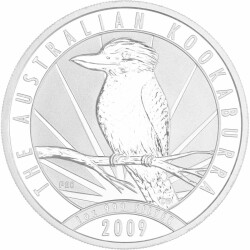 1 Unze Silber Kookaburra 2009