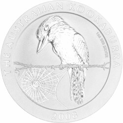1 Unze Silber Kookaburra 2008
