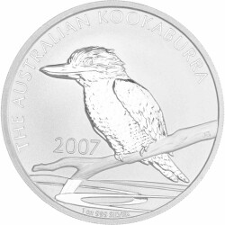 1 Unze Silber Kookaburra 2007