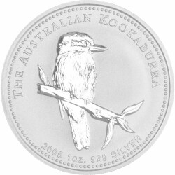 1 Unze Silber Kookaburra 2005