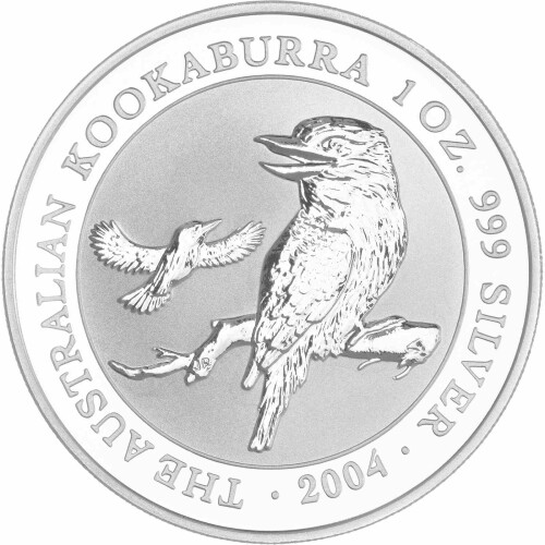 1 Unze Silber Kookaburra 2004