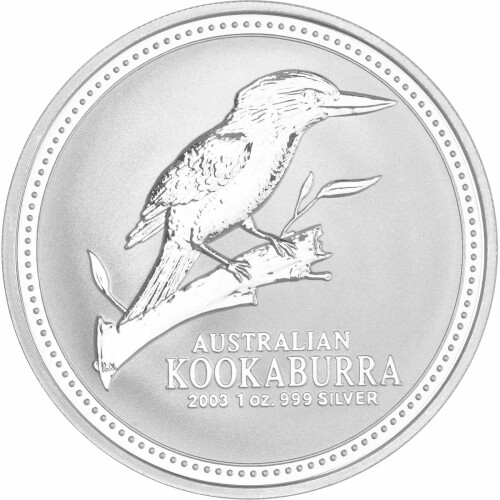 1 Unze Silber Kookaburra 2003