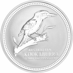 1 Unze Silber Kookaburra 2003