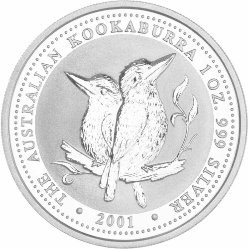 1 Unze Silber Kookaburra 2001