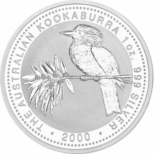 1 Unze Silber Kookaburra 2000