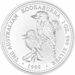 1 Unze Silber Kookaburra 1999