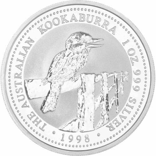 1 Unze Silber Kookaburra 1998