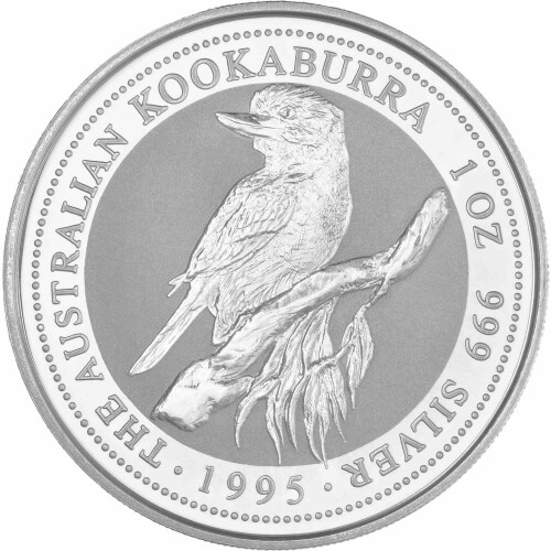 1 Unze Silber Kookaburra 1995