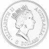 1 Unze Silber Kookaburra 1991
