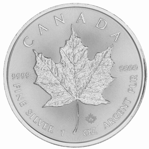 1 Unze Silber Maple Leaf 2019