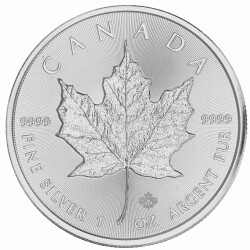 1 Unze Silber Maple Leaf 2016