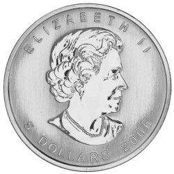 1 Unze Silber Maple Leaf 2006