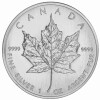 1 Unze Silber Maple Leaf 2002