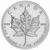 1 Unze Silber Maple Leaf 1999