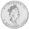 1 Unze Silber Maple Leaf 1993