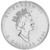 1 Unze Silber Maple Leaf 1991