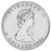 1 Unze Silber Maple Leaf 1989
