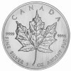 1 Unze Silber Maple Leaf 1989