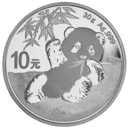 30 Gramm Silber Panda 2020