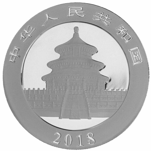 30 Gramm Silber Panda 2018