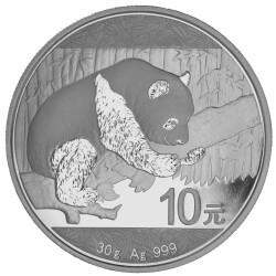 30 Gramm Silber Panda 2016