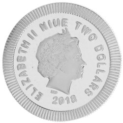 1 Unze Silber Eule von Athen 2018