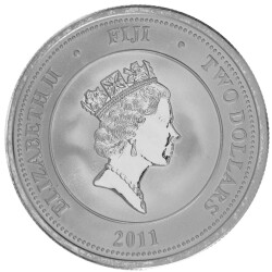 1 Unze Silber Fiji Taku Schildkröte 2011