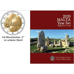Offizieller KMS Malta 2020 st inkl. 2 Euro Ta Skorba F