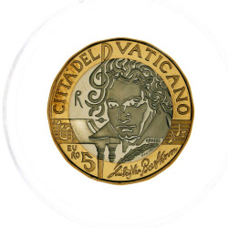 5 Euro Gedenkmünze Vatikan 2020 PP - Beethoven - im...