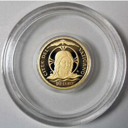 10 Euro Gedenkmünze Vatikan 2020 Gold PP - Die Taufe...