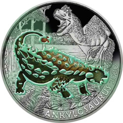 3 € Österreich 2020 Super Saurier Ankylosaurus Magniventris (4.)