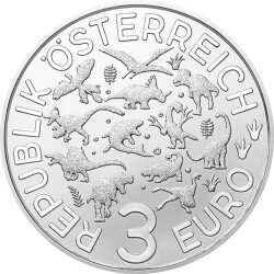 3 € Österreich 2020 Super Saurier Ankylosaurus Magniventris (4.)