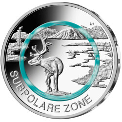 5 Euro Gedenkmünze Deutschland 2020 bfr. - Subpolare Zone