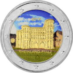 2 Euro Deutschland 2017 - Porta Nigra - coloriert / mit...