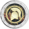 2 Euro Griechenland 2020 - Thermopylen - coloriert / mit Farbe