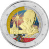 2 Euro Vatikan 2020 - Papst Johannes Paul II. - coloriert / mit Farbe
