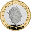 2 Pfund Großbritannien 2020 Silber PP vergoldet - Mayflower