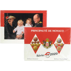 Offizieller KMS Monaco 2020 in Stempelglanz (st)