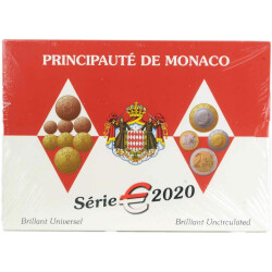 Offizieller KMS Monaco 2020 in Stempelglanz (st)