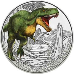 3 € Österreich 2020 Super Saurier Tyrannosaurus...