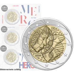 2 Euro Gedenkm&uuml;nze Frankreich 2020 st -...