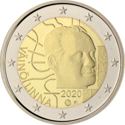 2 Euro Gedenkmünze Finnland 2020 bfr. -...