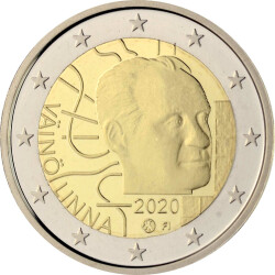 2 Euro Gedenkmünze Finnland 2020 PP -...
