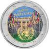 2 Euro Portugal 2020 - UNO - coloriert / mit Farbe