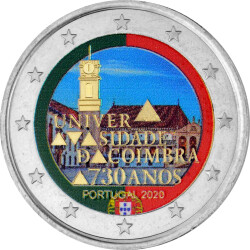 2 Euro Gedenkm&uuml;nze Portugal 2020 bfr. -...