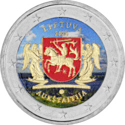 2 Euro Gedenkmünze Litauen 2020 bfr. - Aukstaitija /...