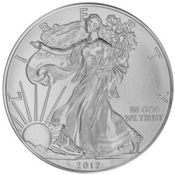 1 Unze Silber American Eagle 2012