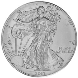 1 Unze Silber American Eagle 2011