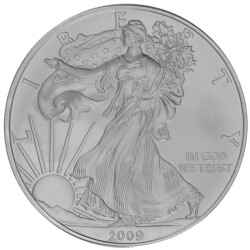 1 Unze Silber American Eagle 2009