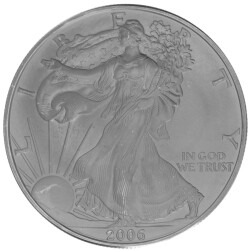 1 Unze Silber American Eagle 2006